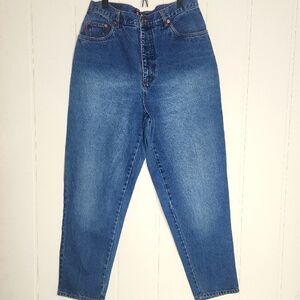 BONGO 90s Highrise Real Cotton Blue Denim Barrel Vintage BONGO Baggy  Jeans